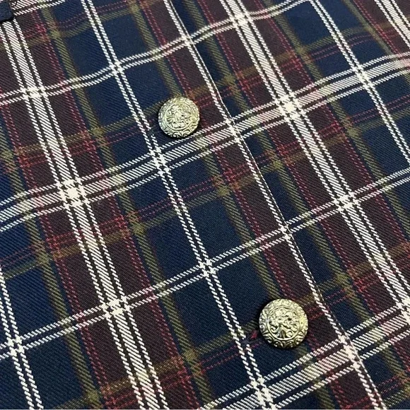 Vintage 90’s In Design Girl’s 14 Plaid Schoolgirl‎ Dress - Picture 7 of 7